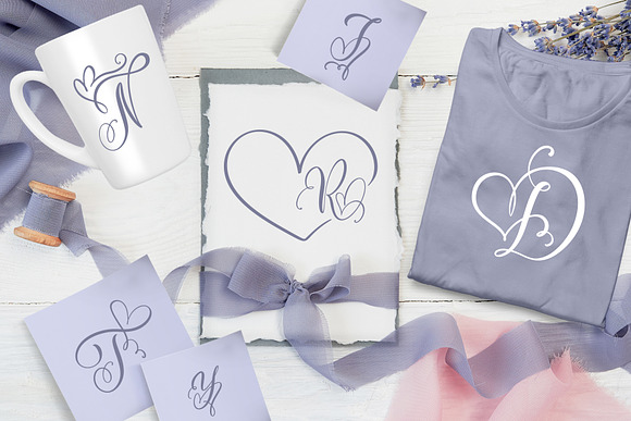 Initial Valentine Font in Display Fonts - product preview 4