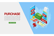 Purchase, purchases over internet