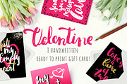 Valentine Gift Cards Collection