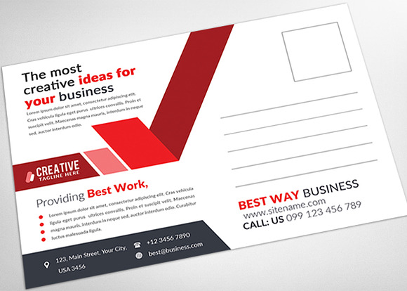 Corporate Business Flyer & Postcard in Flyer Templates - product preview 7