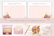 Lady Boss Planner Pack Templates