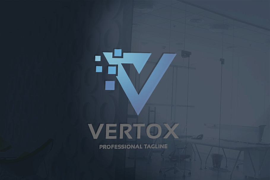 Vertox Letter V Logo