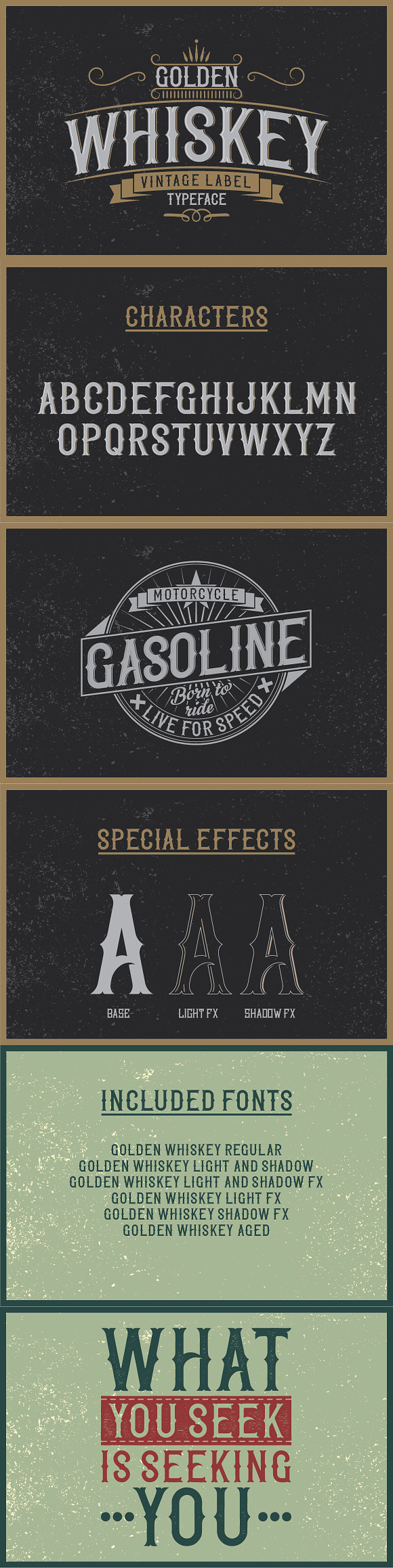 Whiskey Fonts Bundle in Display Fonts - product preview 5