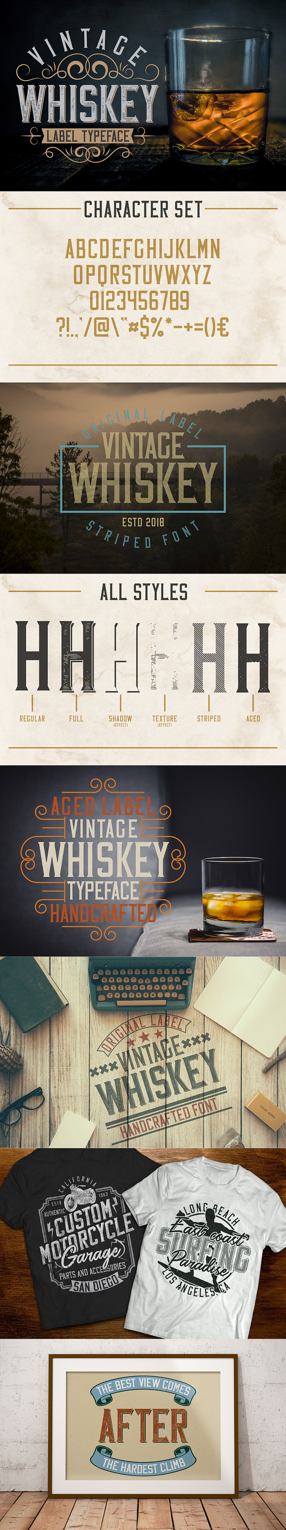Whiskey Fonts Bundle in Display Fonts - product preview 9