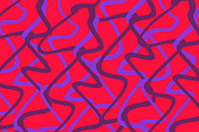 Vibrant Curved Lines Motif Abstract