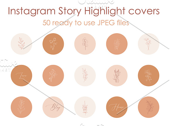 50 Instagram Story Highlight Icons in Instagram Templates - product preview 6