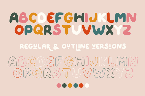 QUIRKY SPRING Playful Font Family in Display Fonts - product preview 1