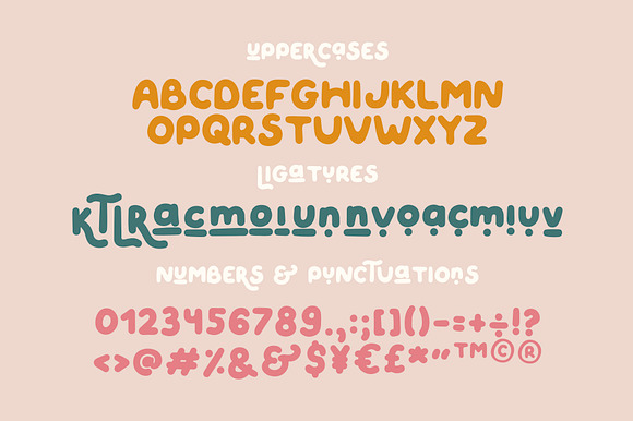 QUIRKY SPRING Playful Font Family in Display Fonts - product preview 2
