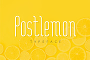 Postlemon Display Typeface