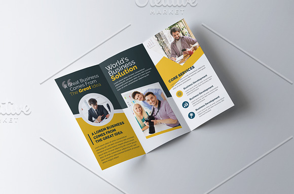 Corporate Tri-fold Brochure in Brochure Templates - product preview 3
