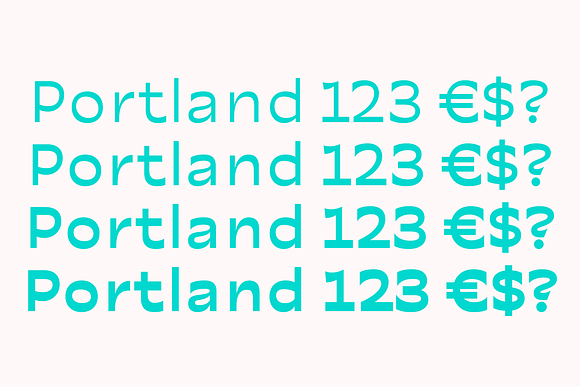 Portland Sans Serif in Sans-Serif Fonts - product preview 11