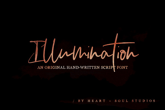 Illumination | Script Font in Script Fonts - product preview 9