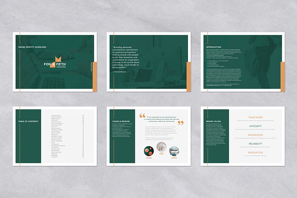 Brand Identity Guidelines Template in Brochure Templates - product preview 1