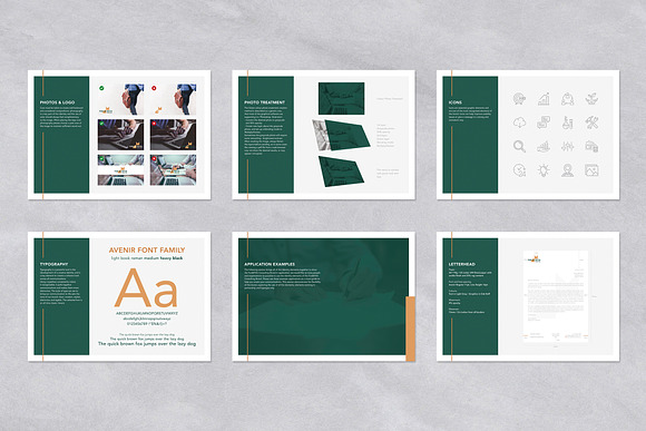 Brand Identity Guidelines Template in Brochure Templates - product preview 4