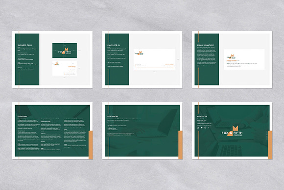 Brand Identity Guidelines Template in Brochure Templates - product preview 5