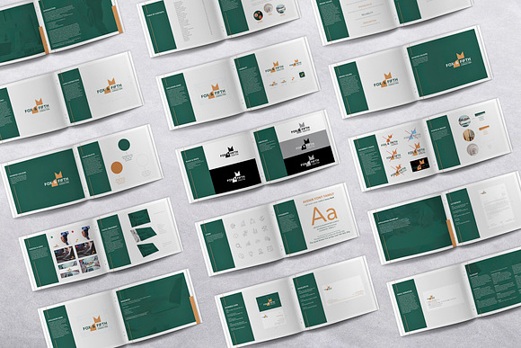 Brand Identity Guidelines Template in Brochure Templates - product preview 6