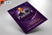 Lavender Pastor Appreciation Flyer