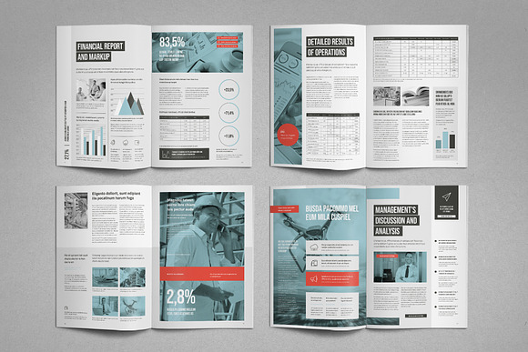 Annual Report in Brochure Templates - product preview 2