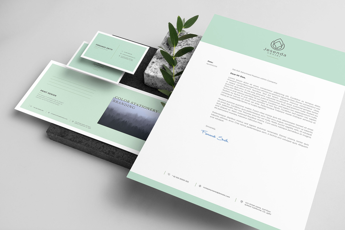 Branding Stationery in Stationery Templates - product preview 8