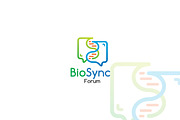 Biosync Logo template