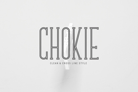 Chokie in Slab Serif Fonts - product preview 5
