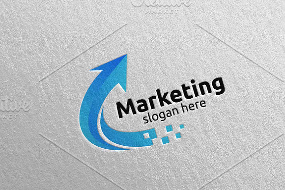 Marketing Financial Advisor Logo 38 in Logo Templates - product preview 2