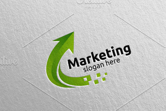 Marketing Financial Advisor Logo 38 in Logo Templates - product preview 3