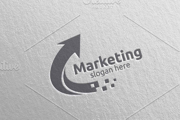 Marketing Financial Advisor Logo 38 in Logo Templates - product preview 4