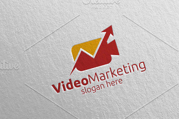 Video Marketing Financial Logo 40 in Logo Templates - product preview 1