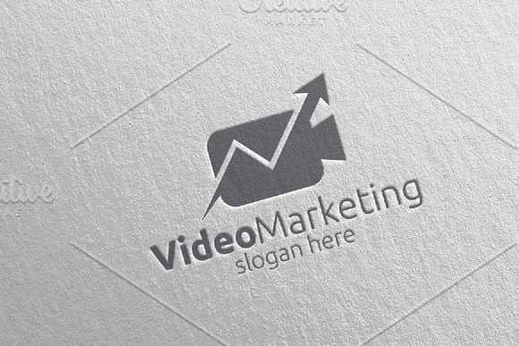 Video Marketing Financial Logo 40 in Logo Templates - product preview 4