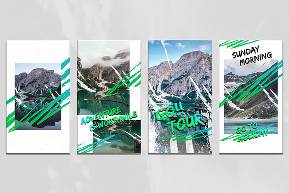 Travel Instagram Templates in Instagram Templates - product preview 2