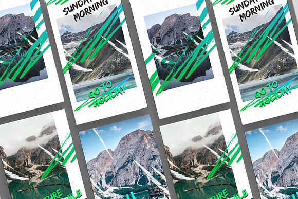 Travel Instagram Templates in Instagram Templates - product preview 3