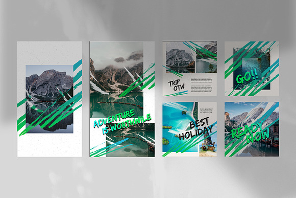 Travel Instagram Templates in Instagram Templates - product preview 5