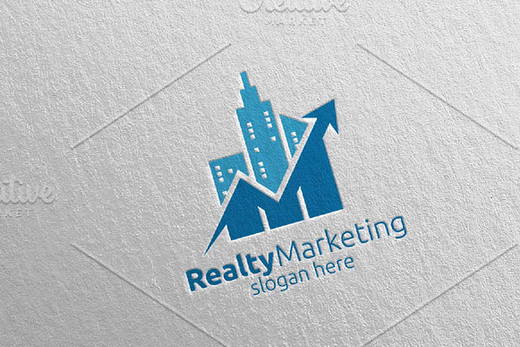 Realty Marketing Financial Logo 43 in Logo Templates - product preview 3