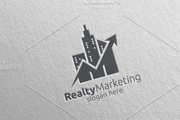 Realty Marketing Financial Logo 43 in Logo Templates - product preview 4
