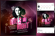 Girls Night Flyer