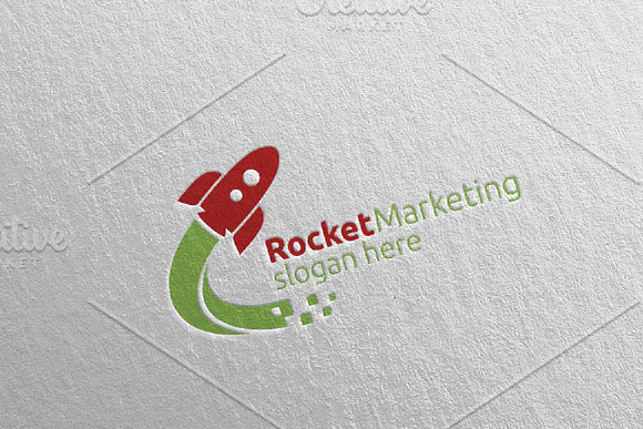 Rocket Marketing Financial Logo 45 in Logo Templates - product preview 1