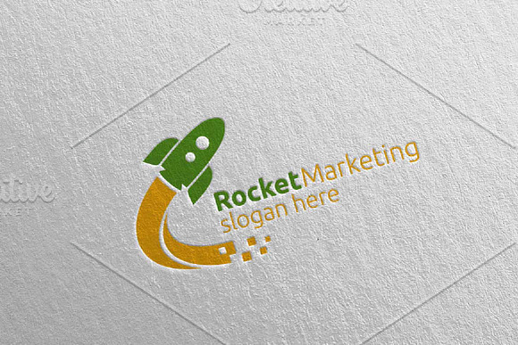 Rocket Marketing Financial Logo 45 in Logo Templates - product preview 2