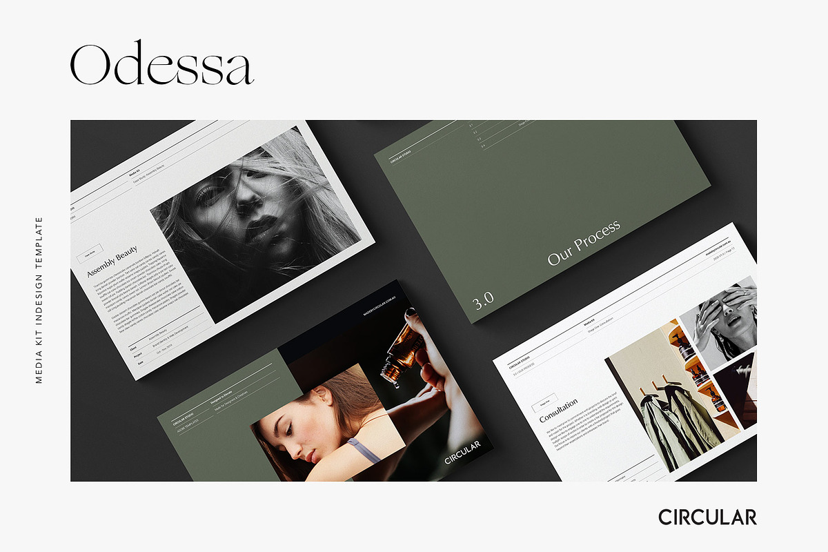 ODESSA / Media Kit in Brochure Templates - product preview 8