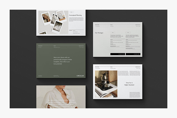 ODESSA / Media Kit in Brochure Templates - product preview 1