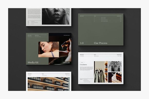 ODESSA / Media Kit in Brochure Templates - product preview 3