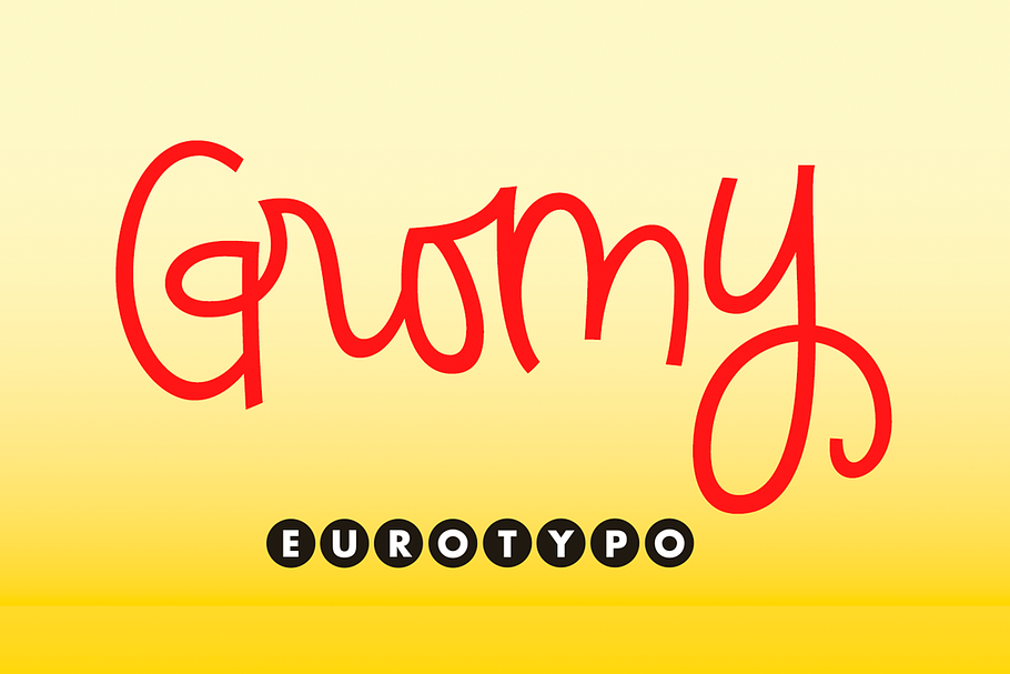 Gromy in Script Fonts - product preview 8