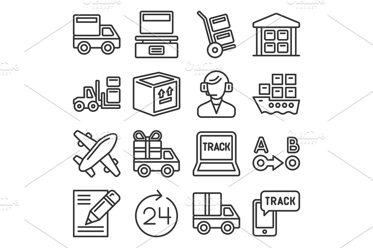 Shipping, Logistic and Delivery in Illustrations - product preview 8