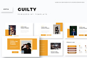 Guilty - Powerpoint Template