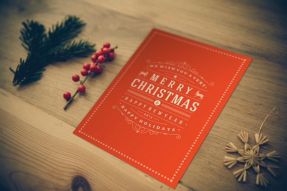 10 Christmas labels and badges in Illustrations - product preview 4