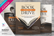 Book Drive Flyer Templates