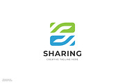 Sharing - Letter S Logo