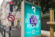 Outdoor Ad Screen MockUps 11 (v.2)