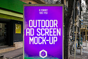 Outdoor Ad Screen MockUps 11 (v.3)