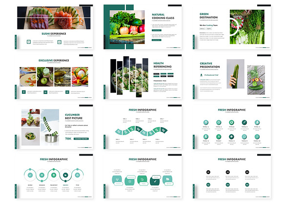 Cucumber - Google Slide Template in Google Slides Templates - product preview 2
